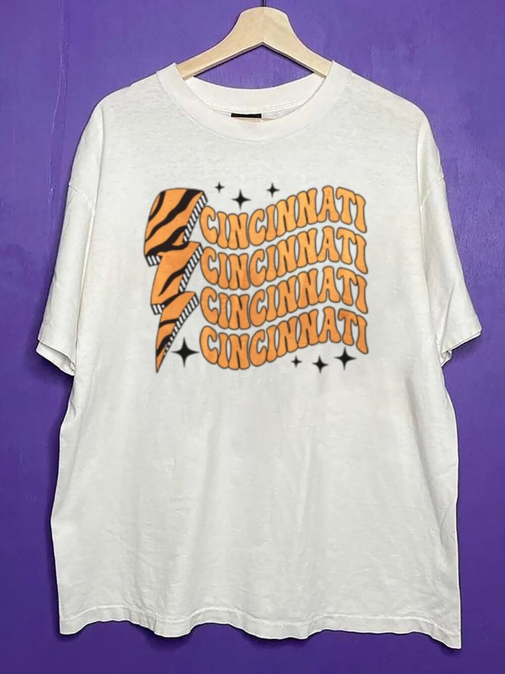 Retro Cincinnati Bengals Football Shirt, NFL Cincinnati Bengals Unisex Shirt Tee